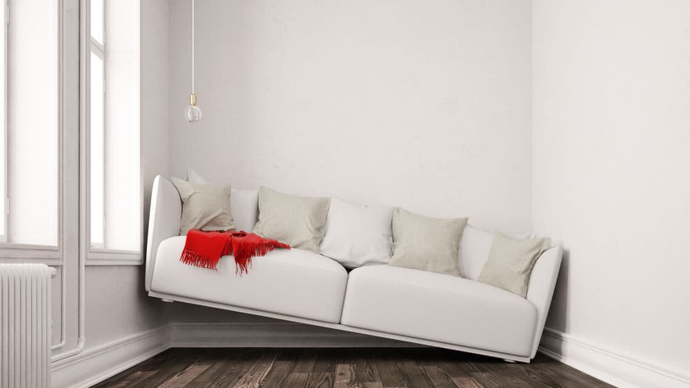 Sofa In A Small Narrow Living Room