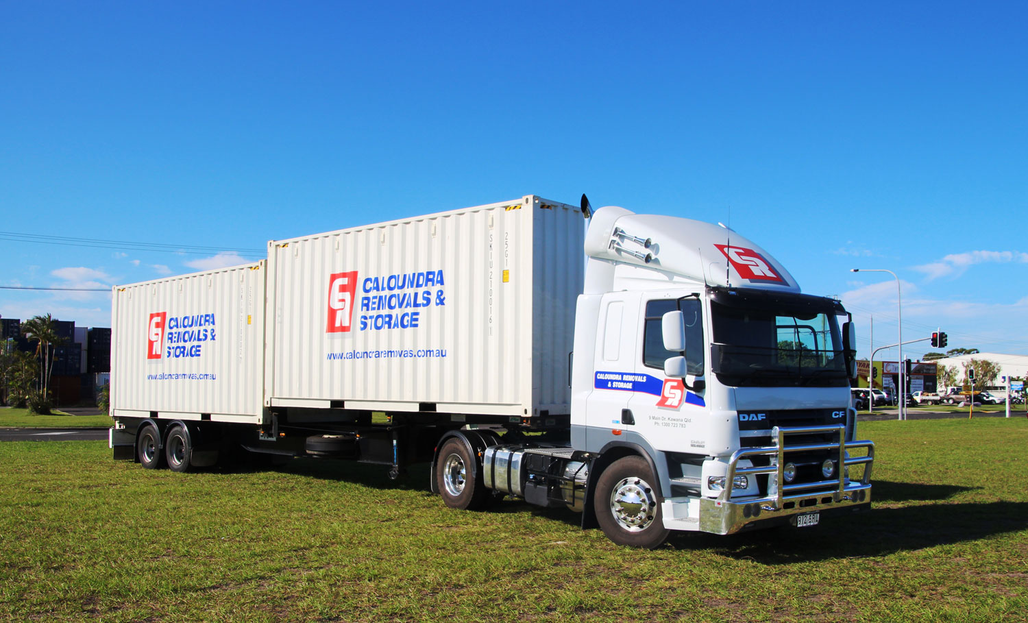 Large Moving Truck For An Office Removal