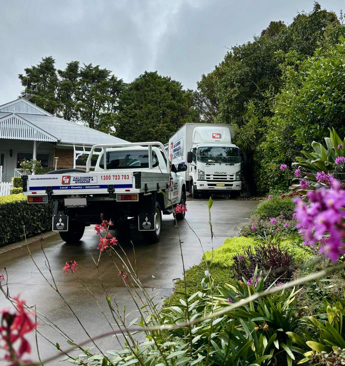 Moving Fleet Of Furniture Removalists On The Sunshine Coast
