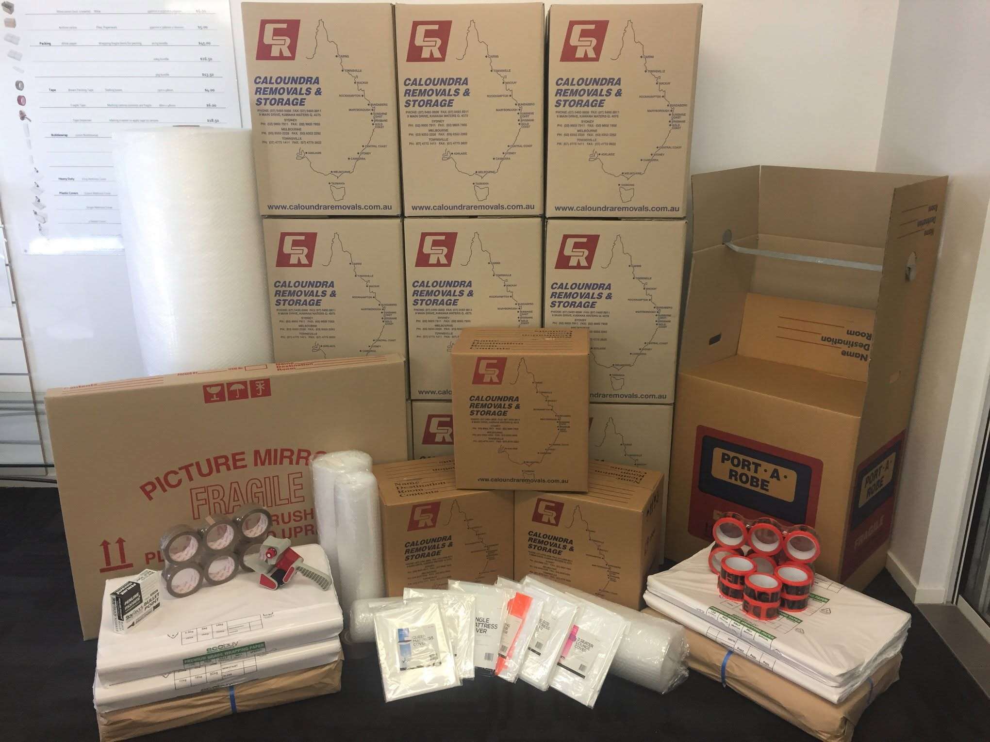 Interstate Removalist Sunshine Coast Packing Boxes And Moving Supplies