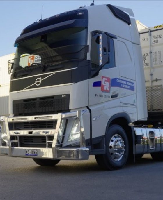 Close-Up Shot Of Truck Side For Business Use — Caloundra Removals & Storage in Sunshine Coast, QLD