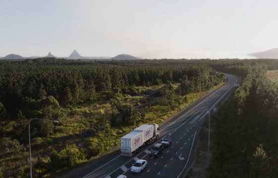 Truck Travelling On Highway Across Different Regions — Caloundra Removals & Storage in Sunshine Coast, QLD