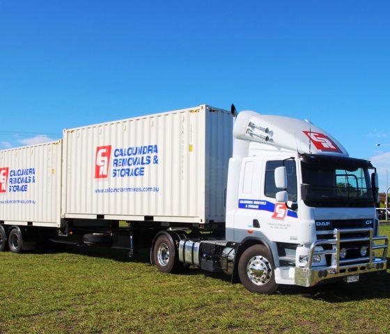 Large Moving Truck For An Office Removal